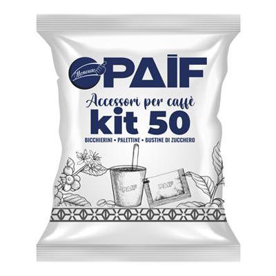 PAIF KIT ACCESSORI PER CAFFE'IN BUSTA X50
