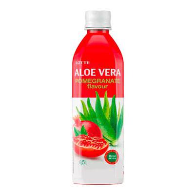 LOTTE BEVANDA ALOE VERA/MELOGRANO ML.500