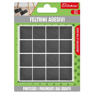 SETAHOME FELTRINI QUADRATRI MM.19X19 X 32 PZ