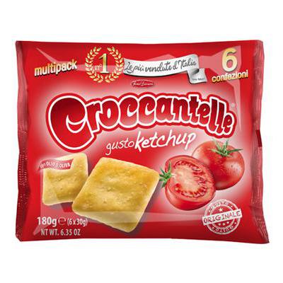 EUROSNACK CROCCANTELLE KETCHUPMULTIPACK GR.180