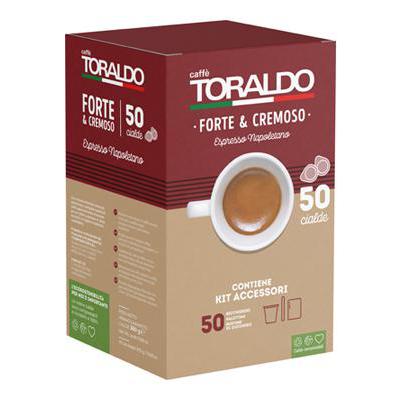 TORALDO CAFFE'FORTE&CREMOSO 50CIALDE KIT