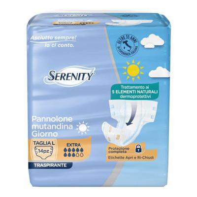 SERENITY PANNOLONE MUTANDINA GIORNO TAGLIA L X14