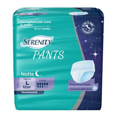 SERENITY PANTS NOTTE TAGLIA L12 PEZZI