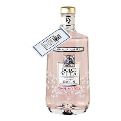 DOLCE VITA DRY GIN 40�CL70 POMPELMO ROSA