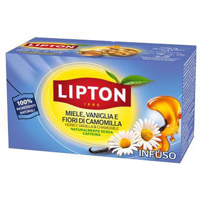 LIPTON INFUSO MIELE/VANIGLIA/CAMOMILLA X20 FILTRI