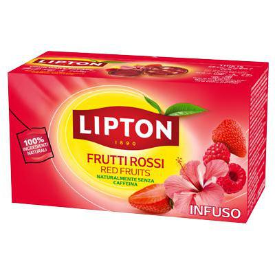 LIPTON INFUSO FRUTTI ROSSI X20FILTRI