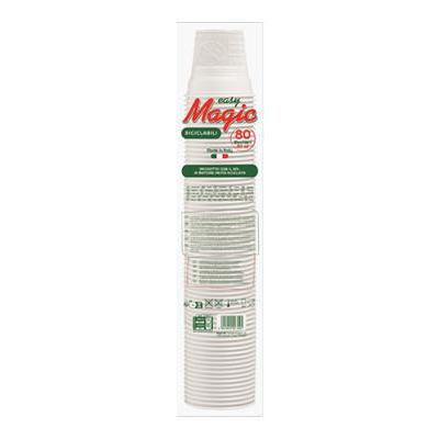 DOPLA EASYMAGIC BICCH 80ML 80PZ BIANCO