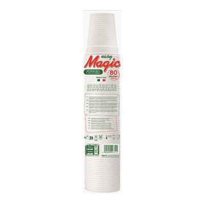 DOPLA EASYMAGIC BICCH 200ML 80PZ BIANCO