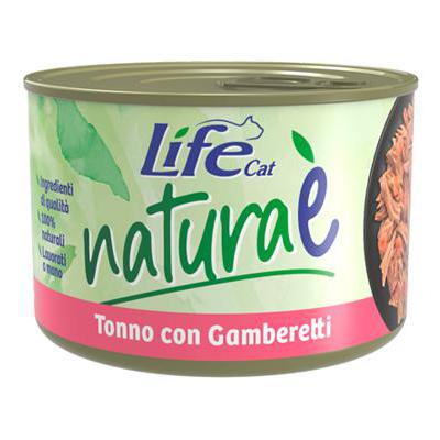 LIFE CAT LATTINA TONNO/GAMBERETTI GR.150 GATTO