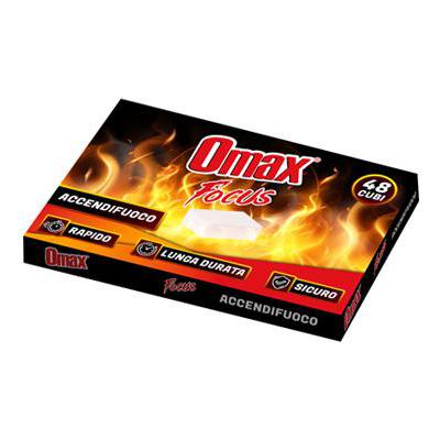 OMAX FOCUS ACCENDIFUOCO X48 CUBI