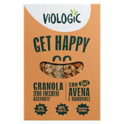 VIOLOGIC GRANOLA BIO AVENA/MANDORLE NO ZUCCHERI GR.250