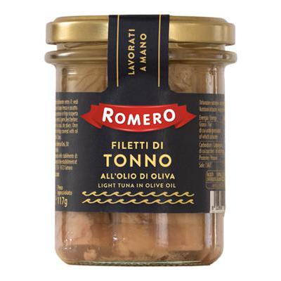 ROMERO FILETTI TONNO OLIO D'OLIVA GR.180