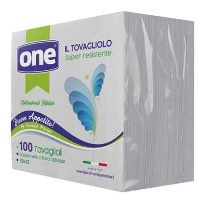 ONE TOVAGLIOLI X100PZ 2VELI 33X33 BUON APPETITO