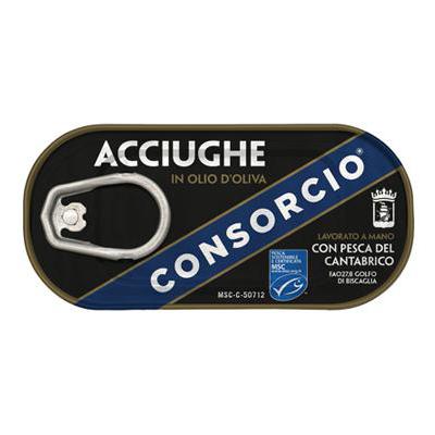 CONSORCIO ACCIUGHE IN OLIO DIOLIVA GR.40
