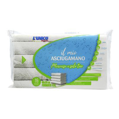 L'UNICO ASCIUGAMANO MONOUSO X16 PZ - CM.68X38