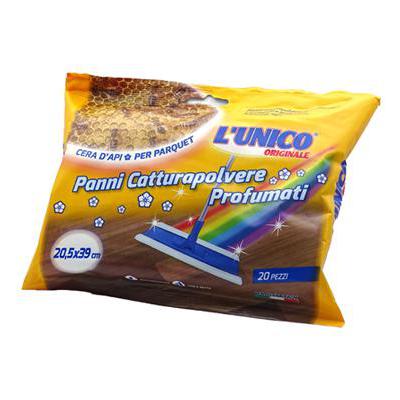 L'UNICO CATTURAPOLVERE CERA D'API X 20 PZ - 20.5X39