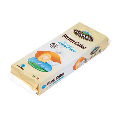 VALDIPORRO PLUMCAKE CREMA 5 PEZZI GR.205