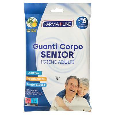 FARMALINE GUANTI CORPO SENIORX 6 PZ