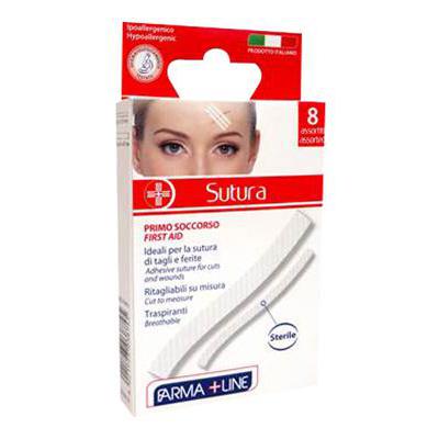 FARMALINE CEROTTI SUTURA PZ.85PZ 3X75MM + 3PZ 6,4X80MM
