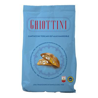 GHIOTTINI CANTUCCI MANDORLE GR.200