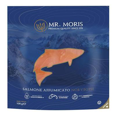 MR.MORIS SALMONE NORVEGESE PREAFFETTATO GR.100