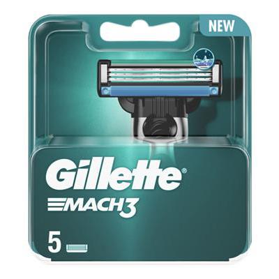 GILLETTE RICARICHE MACH 3 STANDART X5