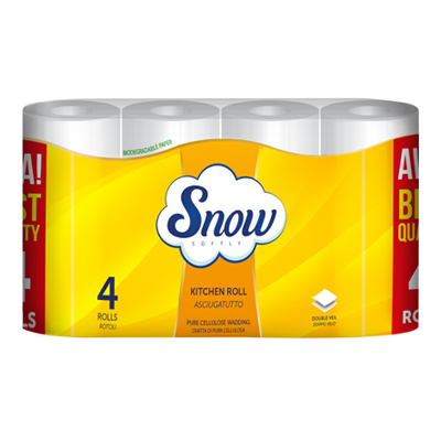 SNOW ASCIUGATUTTO 2V 4 ROTOLI