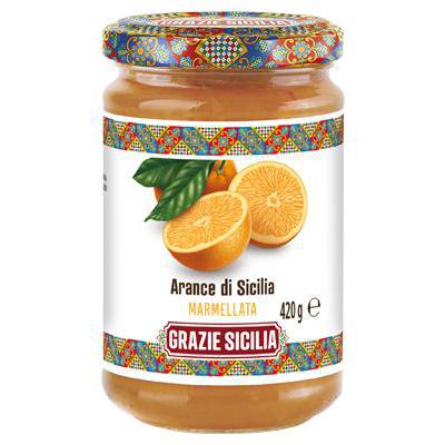 AGRISICILIA MARMELLATA ARANCEDI SICILIA GR.420