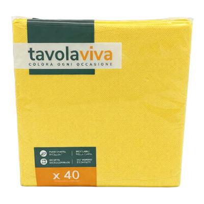 TOVAGLIOLI X40 CM33X33 GIALLOCANARINO