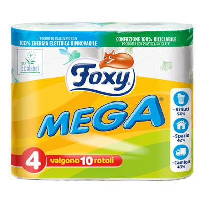 FOXY CARTA IGIENICA MEGA DECORATA 4 ROTOLI        COD.103/15