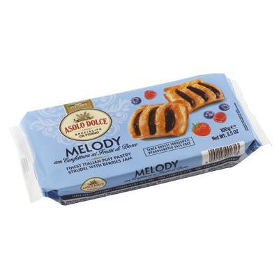 ASOLO DOLCE MELODY CON CONFETTURA FRUTTI DI BOSCO GR.100