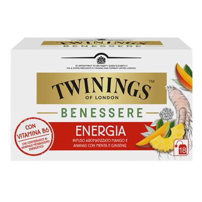 TWININGS 18 FILTRI BENESSESE ENERGIA GR.27