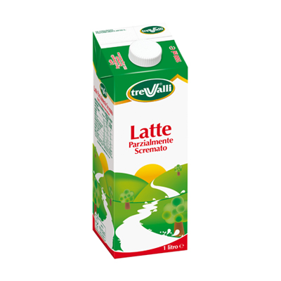 TREVALLI LATTE PARZIALMENTE SCREMATO LT.1