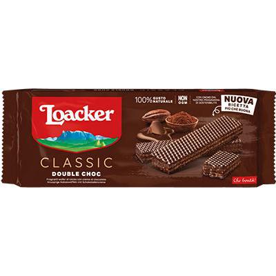 LOACKER WAFER DOUBLE CHOC GR.175