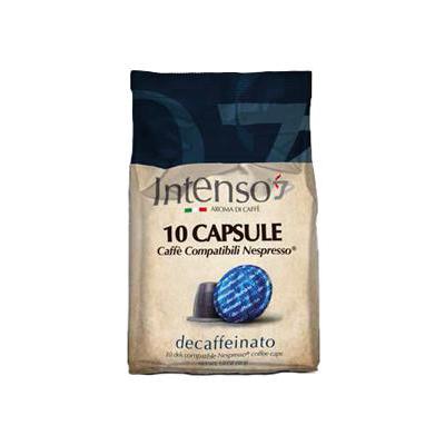 INTENSO 10 CAPSULE DECAFFEINATO GR.5 NESPRESSO COMPATIBILI