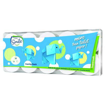SMILE CARTA IGIENICA X10 PZ 2VELI 155 STRAPPI