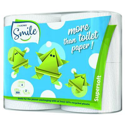 SMILE CARTA IGIENICA MAXI X4 PZ 2 VELI 300 STRAPPI