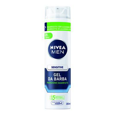 NIVEA FOR MEN GEL BARBA ML.200SENSITIVE