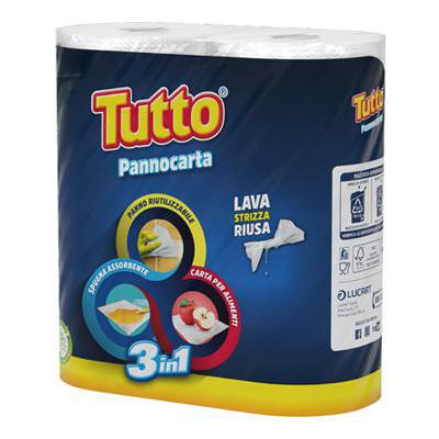 TUTTO PANNOCARTA 3IN1 X2 ROT.COD.821501P