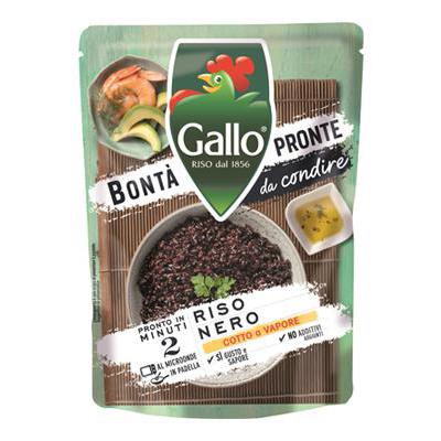 RISO GALLO BONTA'PRONTE GR.250RISO NERO DA COND  IRE