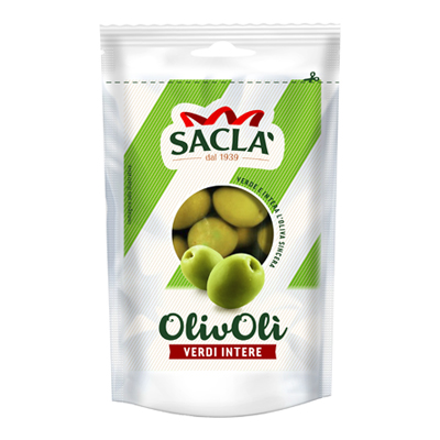 SACLA OLIPAK OLIVE VERDI CON NOCCIOLO GR.185