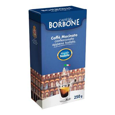 CAFFE'BORBONE MACINATO GR250 BLU (MISCELA NOBILE)