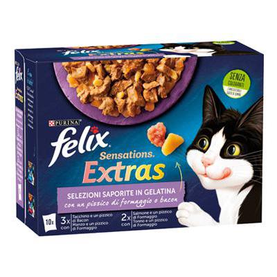 FELIX SENSATIONS EXTRAS MAN/TAC SAL/TON GR.85X10