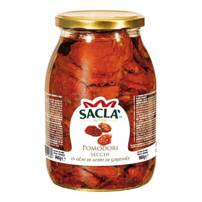 SACLA'POMODORI SECCHI GR.960 VASO VETRO