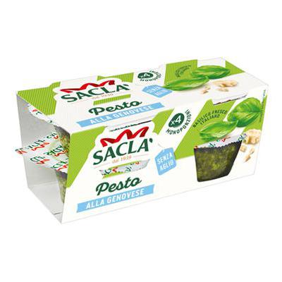 SACLA'PESTO GR.45X4 SENZA AGLIO
