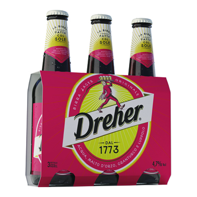 BIRRA DREHER VAP 4,7 CL.33X3