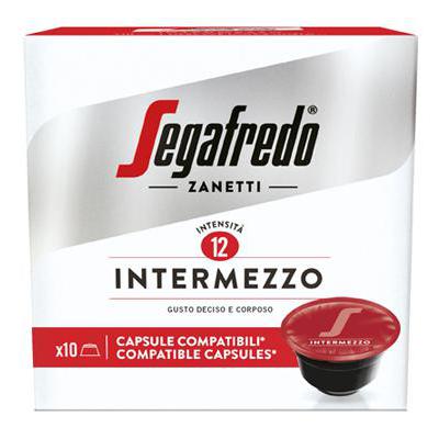 SEGAFREDO INTERMEZZO 10 CAPS COMPATIBILI DOLCE GUSTO