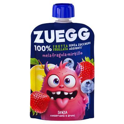 ZUEGG POUCH FRUTTI ROSSI MELAFRAGOLA MIRTILLO    GR.90