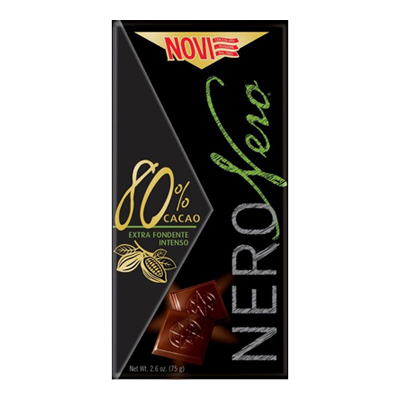 NERO NERO 80% CACAO GR.75