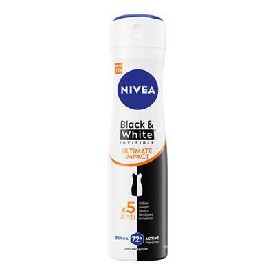 NIVEA DEO SPRAY BLACK&WHITE ML.150 ULTIMATE IMPACT